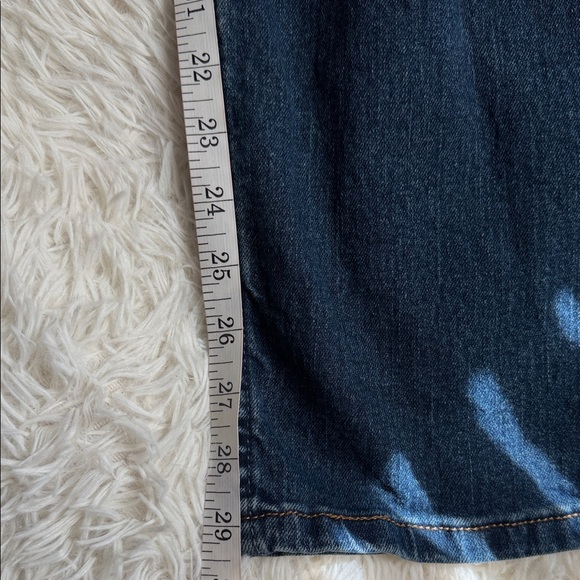 Wrangler Men’s Size 34 X 30 Straight-Leg Dark Blue Denim Jeans - Picture 5 of 7